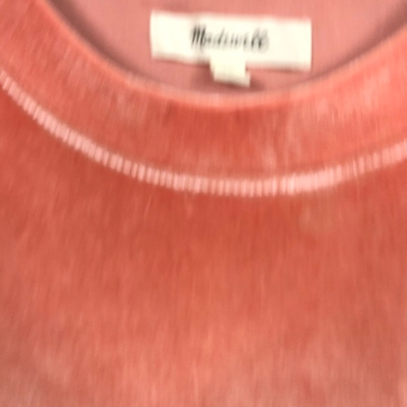 Madewell | Velvet Tee in Light Pink - Picture 3 of 6